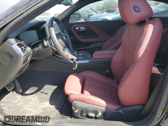 2022 BMW 2 Series 230i with VIN 3MW23CM03N8C59765, listed as a Copart auction lot 44699035 with 14,101 mi miles and Salvage Title. Bid and sale history available at carsss.com. Image 7.