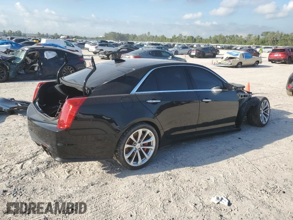 2018 Cadillac CTS-V z VIN 1G6A15S66J0167192, wystawiony jako Copart lot #72386244 z przebiegiem 53 021 mil mil oraz Szkoda całkowita • Salvage title. Historia ofert i sprzedaży dostępna na DreamBid. Obrazek 3.