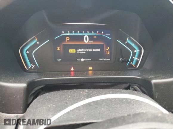 2018 Honda Odyssey Elite z VIN 5FNRL6H94JB107589, wystawiony jako Copart lot #58347385 z przebiegiem 98 761 mil mil oraz Szkoda całkowita • Salvage title. Historia ofert i sprzedaży dostępna na DreamBid. Obrazek 9.