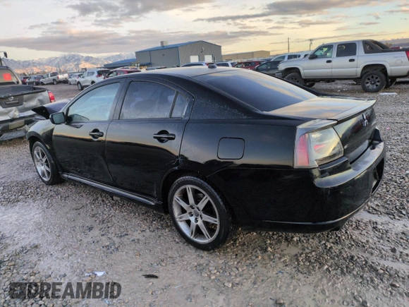 2007 Mitsubishi Galant Ralliart z VIN 4A3AB76T07E046351, wystawiony jako Copart lot #84908614 z przebiegiem 258 078 mil mil oraz Szkoda całkowita • Salvage title. Historia ofert i sprzedaży dostępna na DreamBid. Obrazek 2.