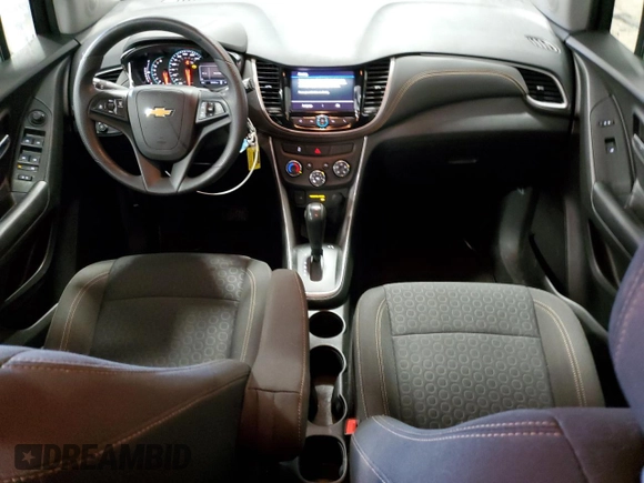 2021 Chevrolet Trax LS with VIN KL7CJNSB2MB316352, listed as a Copart auction lot 45127145 with 57,640 mi miles and Salvage Title. Bid and sale history available at carsss.com. Image 8.