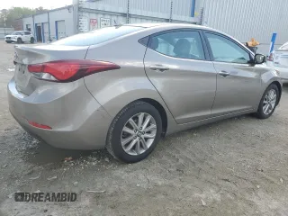 2014 Hyundai Elantra SE with VIN 5NPDH4AE3EH544370, listed as a Copart auction lot 51909635 with 76,681 mi miles and Salvage Title. Bid and sale history available at DreamBid. Image 3.