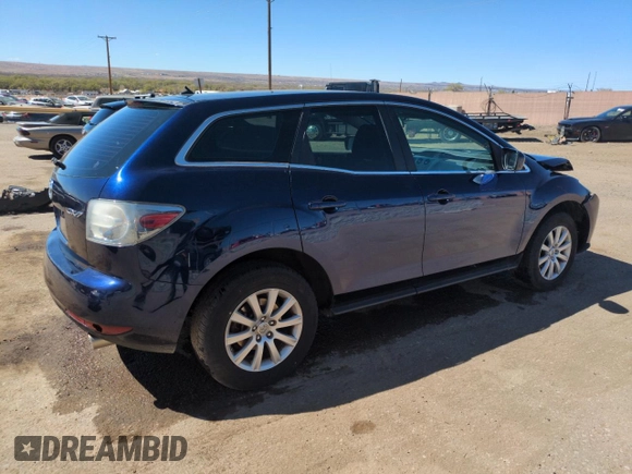 2011 Mazda CX-7 i SV with VIN JM3ER2A51B0354735, listed as a Copart auction lot 50057095 with 140,764 mi miles and Salvage Title. Bid and sale history available at carsss.com. Image 3.