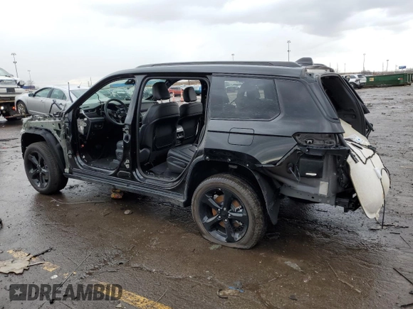 2025 Jeep Grand Cherokee Limited with VIN 1C4RJKBG9S8633546, listed as a Copart auction lot 47867315 with Not provided miles and Salvage title. Bid and sale history available at DreamBid. Image 2.