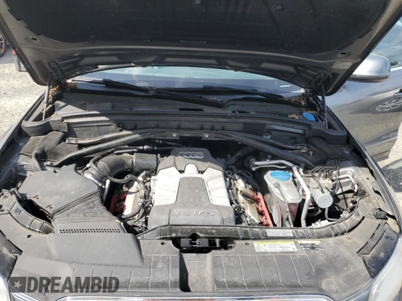 2013 Audi Q5 Premium Plus with VIN WA1DGAFP6DA065811, listed as a Copart auction lot 58220775 with 124,898 mi miles and Clean title. Bid and sale history available at DreamBid. Image 12.