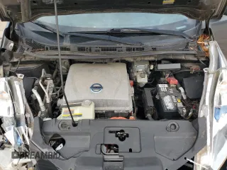 2013 Nissan LEAF SL with VIN 1N4AZ0CP2DC412966, listed as a Copart auction lot 50064615 with 115,470 mi miles and Salvage Title. Bid and sale history available at carsss.com. Image 13.