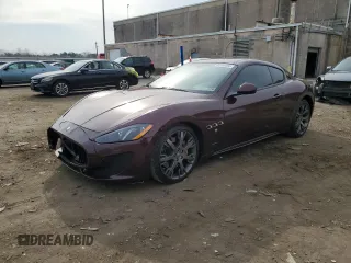 2017 Maserati GranTurismo Sport with VIN ZAM45VLA7H0203642, listed as a Copart auction lot 44748684 with 25,510 mi miles. Bid and sale history available at carsss.com. Image 1.