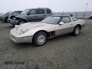 1986 Chevrolet Corvette with VIN 1G1YY0781G5123609, listed as a Copart auction lot 85760964 with 0 mi miles and Clean Title. Bid and sale history available at carsss.com. Image 1.
