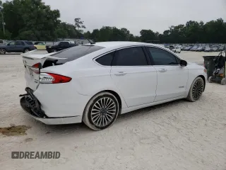 2018 Ford Fusion Hybrid Titanium with VIN 3FA6P0RU9JR147324, listed as a Copart auction lot 47387923 with 64,826 mi miles. Bid and sale history available at carsss.com. Image 3.
