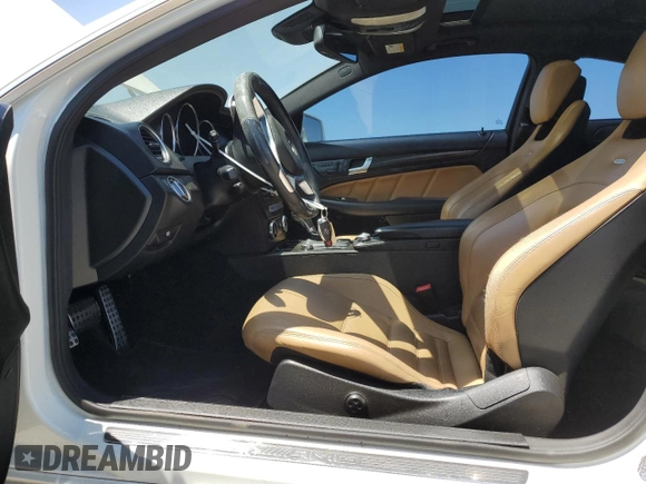 2012 Mercedes-Benz C 63 AMG with VIN WDDGJ7HB9CF814987, listed as a Copart auction lot 59702905 with 109,384 mi miles and Salvage title. Bid and sale history available at DreamBid. Image 7.