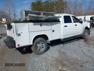 2023 Ram 2500 Tradesman with VIN 3C6UR5HJXPG646810, listed as a IAAI auction lot 41415537 with 10,865 mi miles. Bid and sale history available at carsss.com. Image 4.