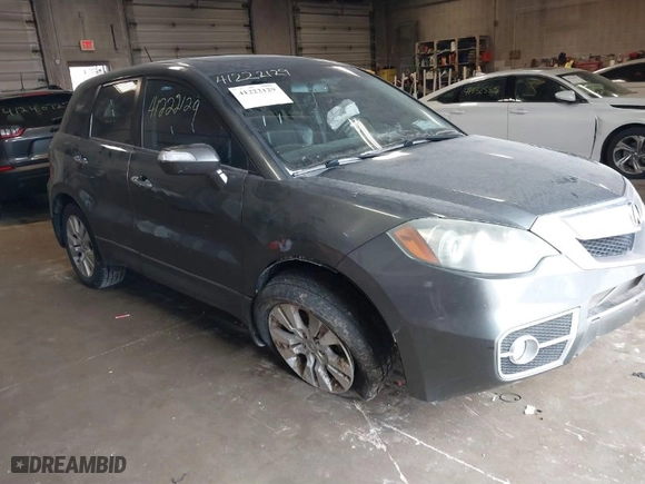 2010 Acura RDX with VIN 5J8TB2H24AA000430, listed as a IAAI auction lot 41222129 with 195,180 mi miles. Bid and sale history available at carsss.com. Image 1.