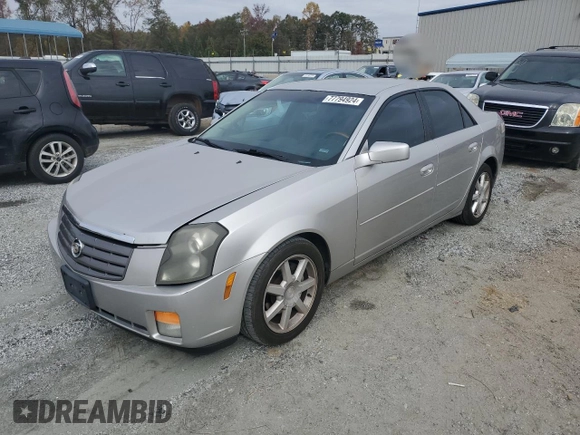 2005 Cadillac CTS with VIN 1G6DP567350176128, listed as a Copart auction lot 77794924 with 122,461 mi miles and Salvage Title. Bid and sale history available at carsss.com. Image 1.