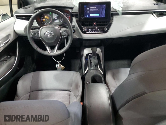 2024 Toyota Corolla SE with VIN 5YFS4MCE1RP187893, listed as a Copart auction lot 54388115 with 42,943 mi miles and Salvage Title. Bid and sale history available at DreamBid. Image 8.
