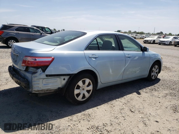 2009 Toyota Camry with VIN 4T1BE46K59U863713, listed as a Copart auction lot 53697625 with 160,980 mi miles and Salvage Title. Bid and sale history available at carsss.com. Image 3.