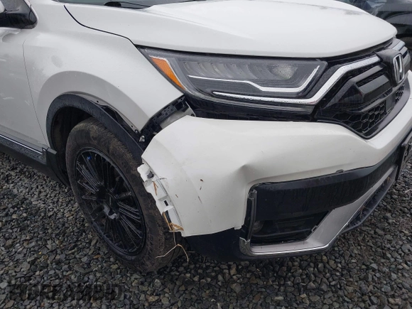 2022 Honda CR-V Touring with VIN 2HKRW2H93NH642517, listed as a IAAI auction lot 41708249 with 27,491 mi miles. Bid and sale history available at carsss.com. Image 6.