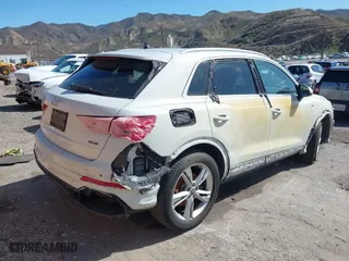 2020 Audi Q3 S line Premium with VIN WA1DECF37L1012192, listed as a IAAI auction lot 41528681 with 24,534 mi miles. Bid and sale history available at carsss.com. Image 4.