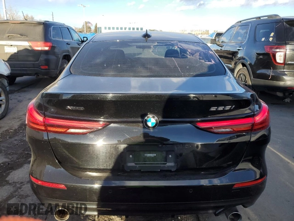2020 BMW 2 Series 228i xDrive with VIN WBA73AK01L7F89628, listed as a Copart auction lot 38439214 with 20,273 mi miles. Bid and sale history available at carsss.com. Image 6.