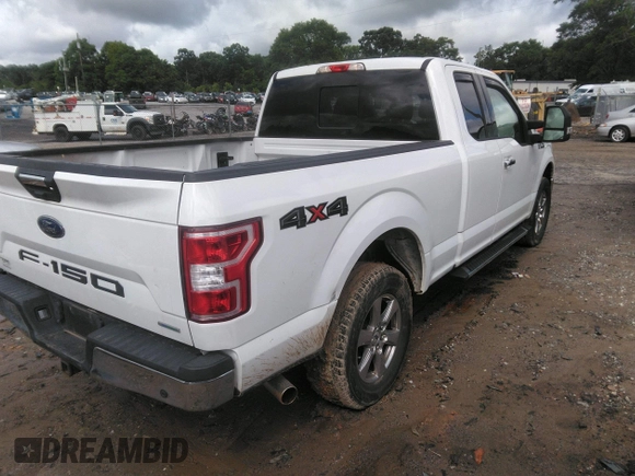 2018 Ford F-150 XL with VIN 1FTFX1EG1JFC78728, listed as a IAAI auction lot 42243040 with 95,713 mi miles and . Bid and sale history available at DreamBid. Image 4.