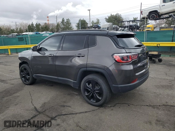 2018 Jeep Compass Altitude with VIN 3C4NJDBB8JT453120, listed as a Copart auction lot 52051085 with 87,653 mi miles and Salvage title. Bid and sale history available at DreamBid. Image 2.