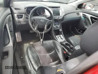 2013 Hyundai Elantra Coupe SE with VIN KMHDH6AE0DU006351, listed as a Copart auction lot 51983165 with 200,036 mi miles and Salvage Title. Bid and sale history available at carsss.com. Image 8.