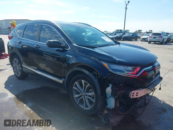 2020 Honda CR-V Touring z VIN 7FART6H91LE005707, wystawiony jako IAAI lot #42326337 z przebiegiem 40 555 mil mil oraz . Historia ofert i sprzedaży dostępna na DreamBid. Obrazek 1.
