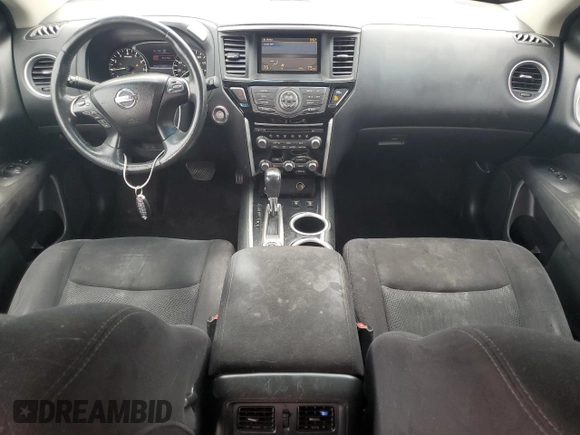 2016 Nissan Pathfinder SV with VIN 5N1AR2MM9GC662053, listed as a Copart auction lot 55473025 with 161,150 mi miles and Salvage title. Bid and sale history available at DreamBid. Image 8.
