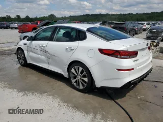 2019 Kia Optima LX with VIN 5XXGT4L37KG285218, listed as a Copart auction lot 58367365 with 105,052 mi miles and Salvage title. Bid and sale history available at DreamBid. Image 2.