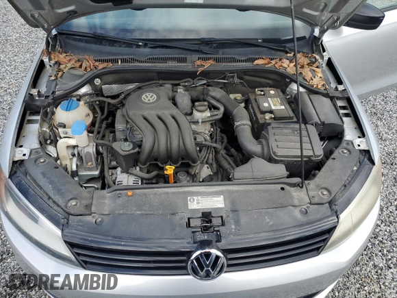 2011 Volkswagen Jetta Sedan S with VIN 3VW1K7AJ0BM306403, listed as a Copart auction lot 46813155 with 90,191 mi miles and Salvage Title. Bid and sale history available at carsss.com. Image 11.