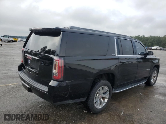 2016 GMC Yukon XL SLE with VIN 1GKS1FKCXGR479666, listed as a Copart auction lot 46640135 with 106,345 mi miles and Salvage Title. Bid and sale history available at carsss.com. Image 3.