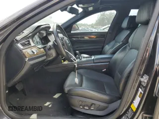 2012 BMW 7 Series 750i xDrive with VIN WBAKC6C5XCC397243, listed as a Copart auction lot 55388715 with 77,424 mi miles and Clean Title. Bid and sale history available at DreamBid. Image 7.