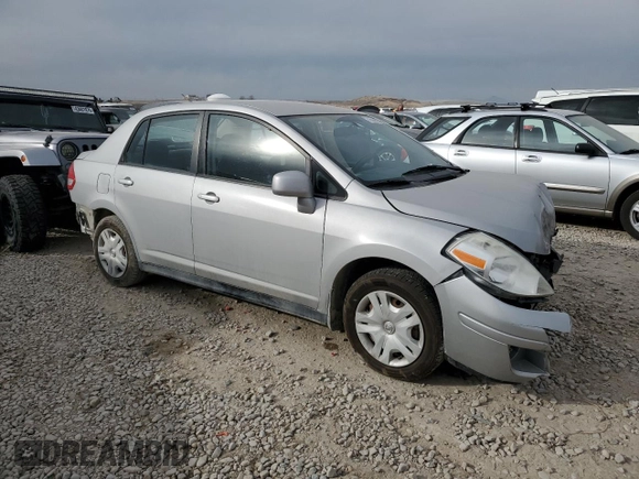 2011 Nissan Versa S with VIN 3N1BC1AP5BL443156, listed as a Copart auction lot 43229085 with 111,165 mi miles and Salvage title. Bid and sale history available at DreamBid. Image 4.