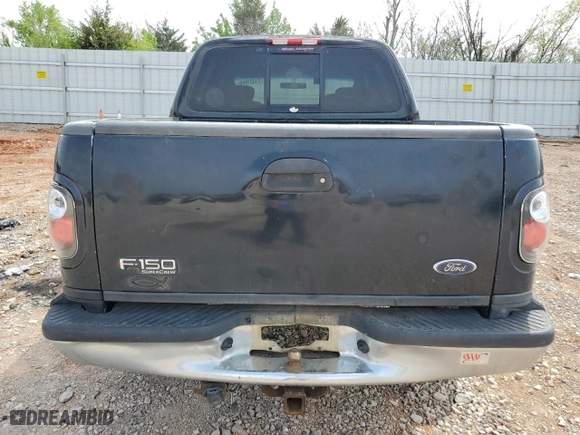 2002 Ford F-150 XLT with VIN 1FTRW07622KE06580, listed as a Copart auction lot 51051045 with 0 mi miles and Salvage Title. Bid and sale history available at carsss.com. Image 6.