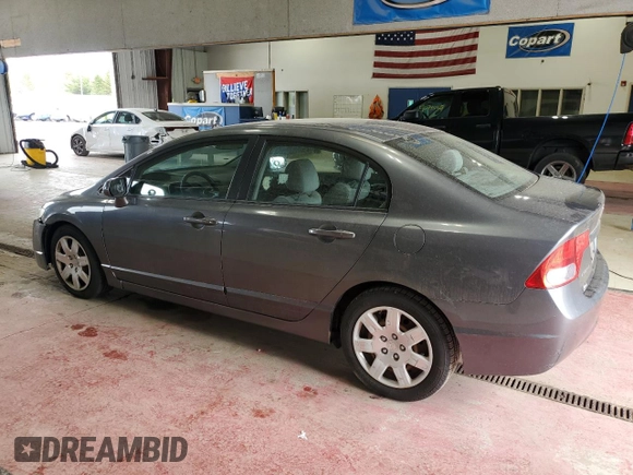 2011 Honda Civic LX with VIN 19XFA1F5XBE048843, listed as a Copart auction lot 56518765 with 108,607 mi miles and Clean Title. Bid and sale history available at DreamBid. Image 2.