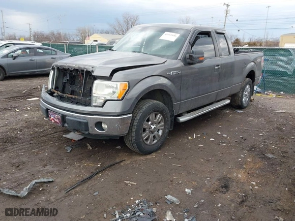 2011 Ford F-150 XL with VIN 1FTFX1EF6BFD28855, listed as a IAAI auction lot 41662886 with 156,433 mi miles. Bid and sale history available at carsss.com. Image 2.