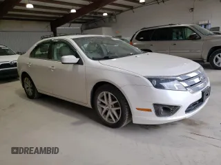 2012 Ford Fusion SEL with VIN 3FAHP0JA9CR112408, listed as a Copart auction lot 53958175 with 133,540 mi miles and Salvage Title. Bid and sale history available at carsss.com. Image 4.