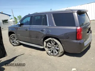 2015 Chevrolet Tahoe LTZ z VIN 1GNSKCKC4FR607574, wystawiony jako Copart lot #54602085 z przebiegiem 125 923 mil mil oraz Szkoda całkowita • Salvage title. Historia ofert i sprzedaży dostępna na DreamBid. Obrazek 2.