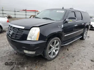 2008 Cadillac Escalade ESV z VIN 1GYFK66888R233873, wystawiony jako Copart lot #52020725 z przebiegiem 192 549 mil mil oraz Szkoda całkowita • Salvage title. Historia ofert i sprzedaży dostępna na DreamBid. Obrazek 1.