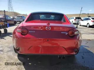 2022 Mazda MX-5 Miata Grand Touring z VIN JM1NDAM76N0508438, wystawiony jako Copart lot #49094685 z przebiegiem 19 201 mil mil oraz Szkoda całkowita • Salvage title. Historia ofert i sprzedaży dostępna na DreamBid. Obrazek 6.