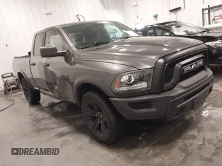 2021 Ram 1500 Warlock with VIN 1C6RR7GG3MS537052, listed as a IAAI auction lot 42390771 with 33,876 mi miles and . Bid and sale history available at DreamBid. Image 1.