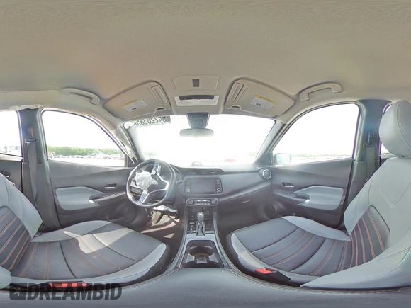 2023 Nissan Kicks SR with VIN 3N1CP5DV8PL506994, listed as a Copart auction lot 54228385 with 27,227 mi miles and Salvage Title. Bid and sale history available at DreamBid. Image 14.