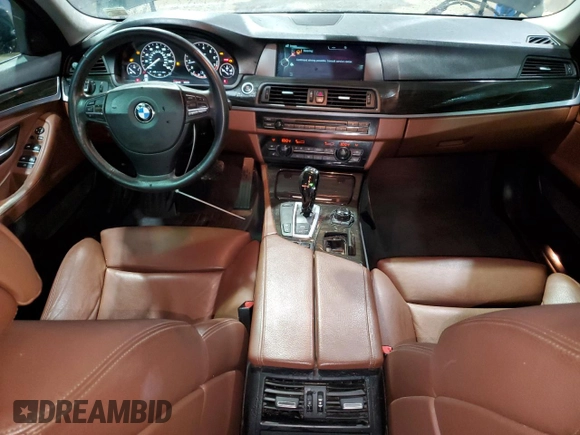 2013 BMW 5 Series 550i xDrive with VIN WBAFU9C57DDY71564, listed as a Copart auction lot 48030035 with 115,040 mi miles and Clean Title. Bid and sale history available at carsss.com. Image 8.