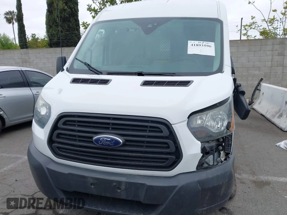 2016 Ford Transit with VIN 1FTBW2CM3GKA02602, listed as a IAAI auction lot 41893596 with 68,299 mi miles. Bid and sale history available at carsss.com. Image 12.