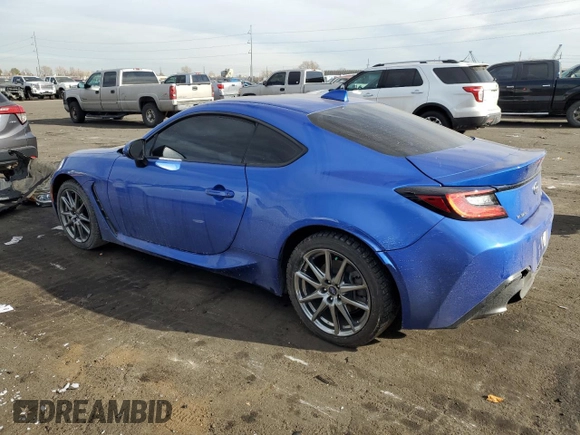 2023 Subaru BRZ Premium with VIN JF1ZDBC15P8702649, listed as a Copart auction lot 85116954 with 14,534 mi miles and Salvage Title. Bid and sale history available at carsss.com. Image 2.