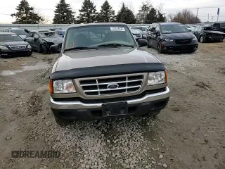 2003 Ford Ranger XL Fleet with VIN 1FTYR44U13PB49882, listed as a Copart auction lot 43544025 with 142,446 mi miles and Salvage Title. Bid and sale history available at carsss.com. Image 11.