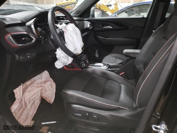 2023 Chevrolet TrailBlazer RS with VIN KL79MUSL4PB152059, listed as a Copart auction lot 87757125 with 0 mi miles and Salvage Title. Bid and sale history available at carsss.com. Image 7.