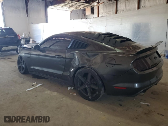2015 Ford Mustang GT with VIN 1FA6P8CF3F5432913, listed as a Copart auction lot 50127575 with 151,637 mi miles and Salvage Title. Bid and sale history available at DreamBid. Image 2.