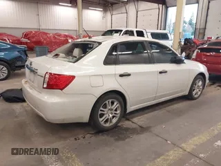 2008 Subaru Impreza Sedan (Natl) i w/Premium Pkg with VIN JF1GE61678G507041, listed as a IAAI auction lot 41214752 with 218,785 mi miles. Bid and sale history available at carsss.com. Image 4.