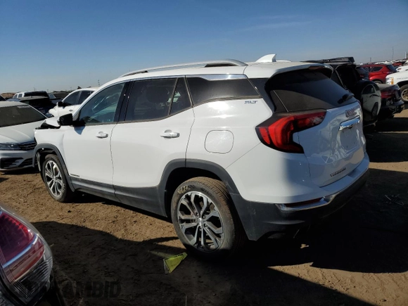 2019 GMC Terrain SLT with VIN 3GKALVEX4KL275802, listed as a Copart auction lot 72000084 with 53,450 mi miles and Clean Title. Bid and sale history available at carsss.com. Image 2.