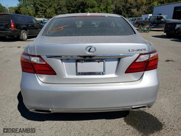 2011 Lexus LS 460 L with VIN JTHGL5EFXB5043653, listed as a Copart auction lot 76317294 with NaN miles and Salvage Title. Bid and sale history available at carsss.com. Image 6.